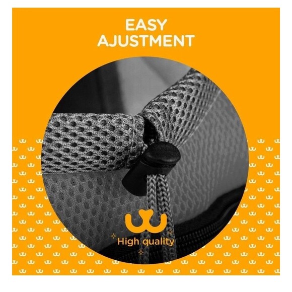 New Wuffle Pet Dog Travel Carrier Front Facing Backpack Size Small Up To 5.5 lbs - Picture 10 of 14